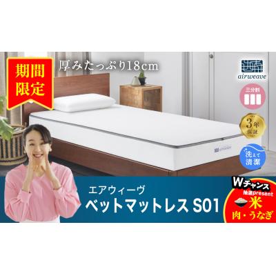 ふるさと納税 幸田町 エアウィーヴ ベッドマットレス S01 ( クイーン サイズ )