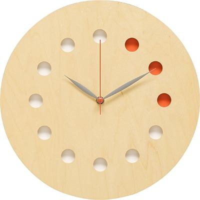 ふるさと納税 旭川市 旭川家具　cosine　掛け時計(カラー)　メープル_00326