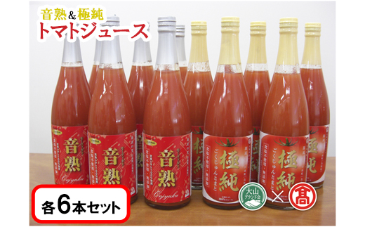 DB87：BF6＜日南トマト加工＞トマトジュースセット（大山ブランド会）