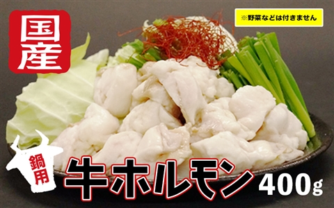 国産牛ホルモン【鍋用】｜at002-400g