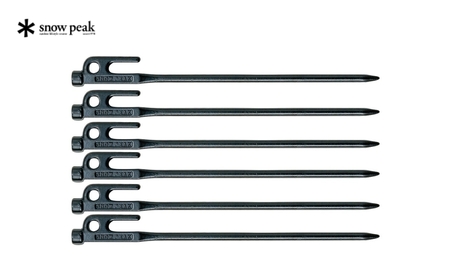 スノーピーク ソリッドステーク30×6本セット R-103-1(Snow Peak) キャンプ用品 アウトドア用品 スノーピーク【011S324】