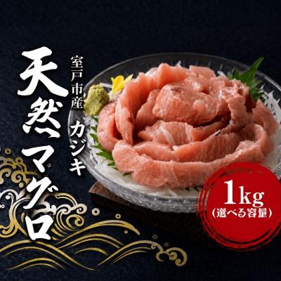 ふるさと納税 室戸市 天然 カジキマグロ 1kg マグロ 刺身 海鮮 魚 海産 国産 刺身用 海鮮丼