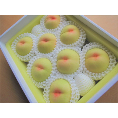 岡山県産　清水白桃　3kg(8～9玉)【配送不可地域：離島】