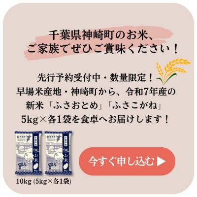 ふるさと納税 神崎町 《先行予約・令和7年産 新米》千葉県神崎町産 ふさおとめ 5kg(5kg×1袋)|9月以降順次発送 |  | 03
