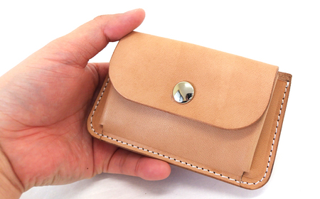【4358 aging&anti－aging】 本革 コンパクトウォレット ／ ミニ 財布 レザー カード収納 プレゼント