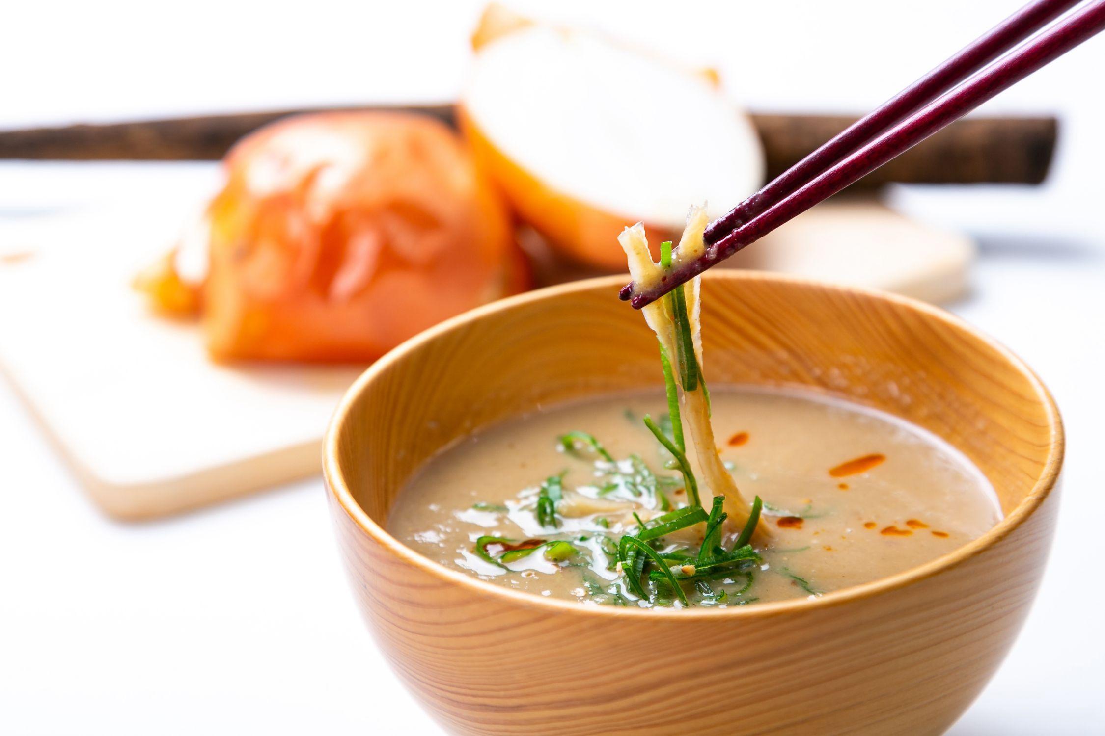 【ふるさと納税】【MISO POTA KYOTO】みそポタ1週間腸活セットL〔野菜の味噌ポタージュスープ（200g×7個）＆糸かんてん（1袋) | 京都 スープ専門店 簡単料理 時短 野菜 人気 おすすめ スープ 防災 時短 ポタージュ 味噌 お取り寄せ 通販 送料無料