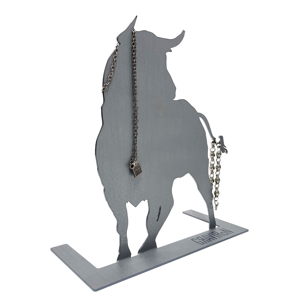 GRAVIRoN BULL アクセサリースタンド （黒皮鉄 / 酸洗鉄）