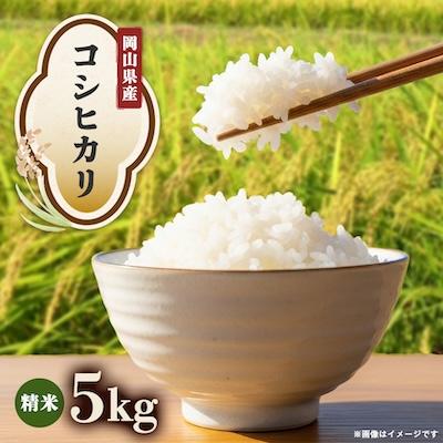 ふるさと納税 津山市 【先行受付】岡山県産『コシヒカリ』　[5kg×1袋(5kg)]