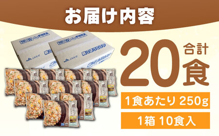 鶏ごぼうピラフ 250g×10食入×2箱 / 佐賀県 / さが風土館季楽 [41AABE035]