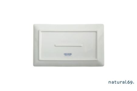 【波佐見焼】natural69 swatch 長角皿 5枚セット パレット／ポロック／ステッチ／タイル／ジップ 食器 皿 プレート 角皿プレート [QA10] 波佐見焼