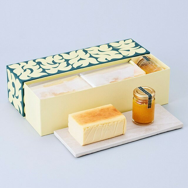 【ふるさと納税】シルクチーズケーキ ハーフサイズ2本 大和橘ジャム 中川政七商店 奈良県 奈良市 なら 23-002