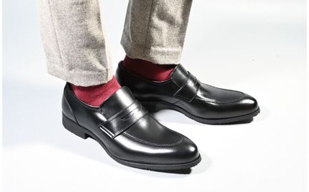 ビジネスシューズ　防水・透湿・防滑 KJ622 BL【ブラック】 26.5cm