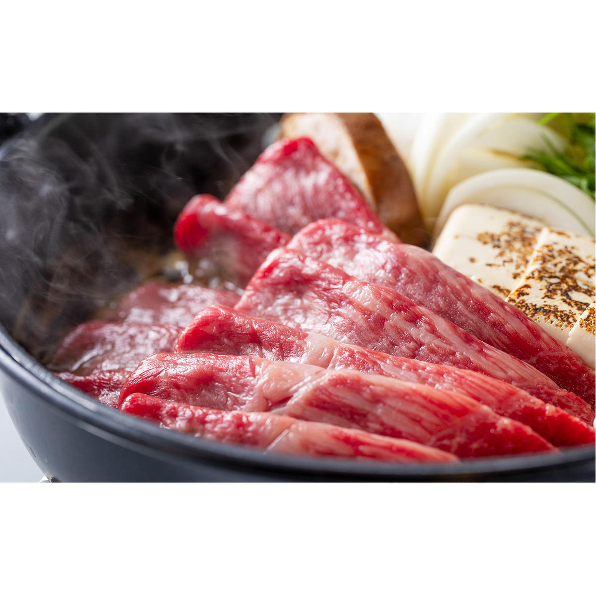 北海道産 黒毛和牛 こぶ黒 すき焼き 用 赤身 400g＜LC＞_イメージ2