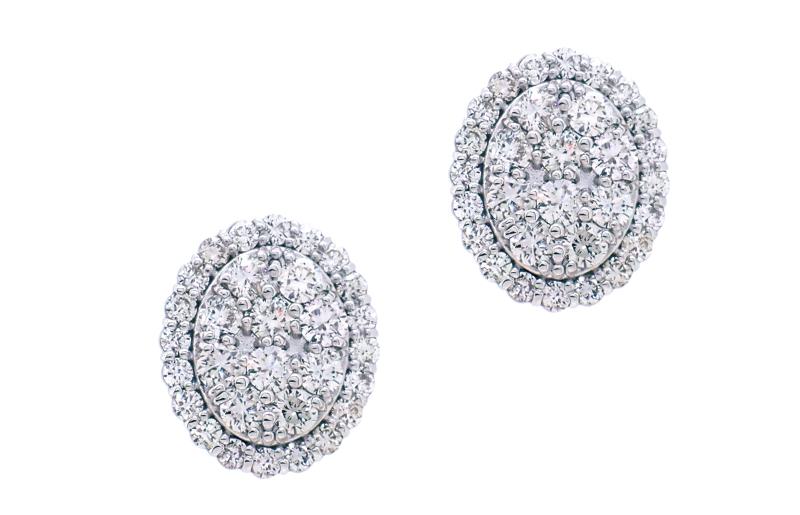 ARC-EN-CIEL プラチナ ダイヤピアス（計 1.0ct）【鑑別書付き ジュエリー プレゼント ギフト ファッション アクセサリー 贈り物 贈答 お祝い 記念日】 J022-4