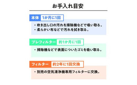 空気清浄機 ホコリセンサー付PMAC-100-Sホワイト／グレー