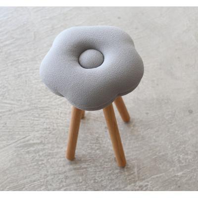 ふるさと納税 大川市 monaca stool:momo【グレー/オーク/高さ45cm】
