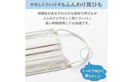 纏Air 不織布マスク シーラスベージュ×ネイビー ふつうサイズ 60枚(30枚入×2箱) 通気性アップ 日本製 日用品 消耗品 花粉 肌にやさしい 息がしやすい 耳が痛くなりにくい 個別包装 浜松市