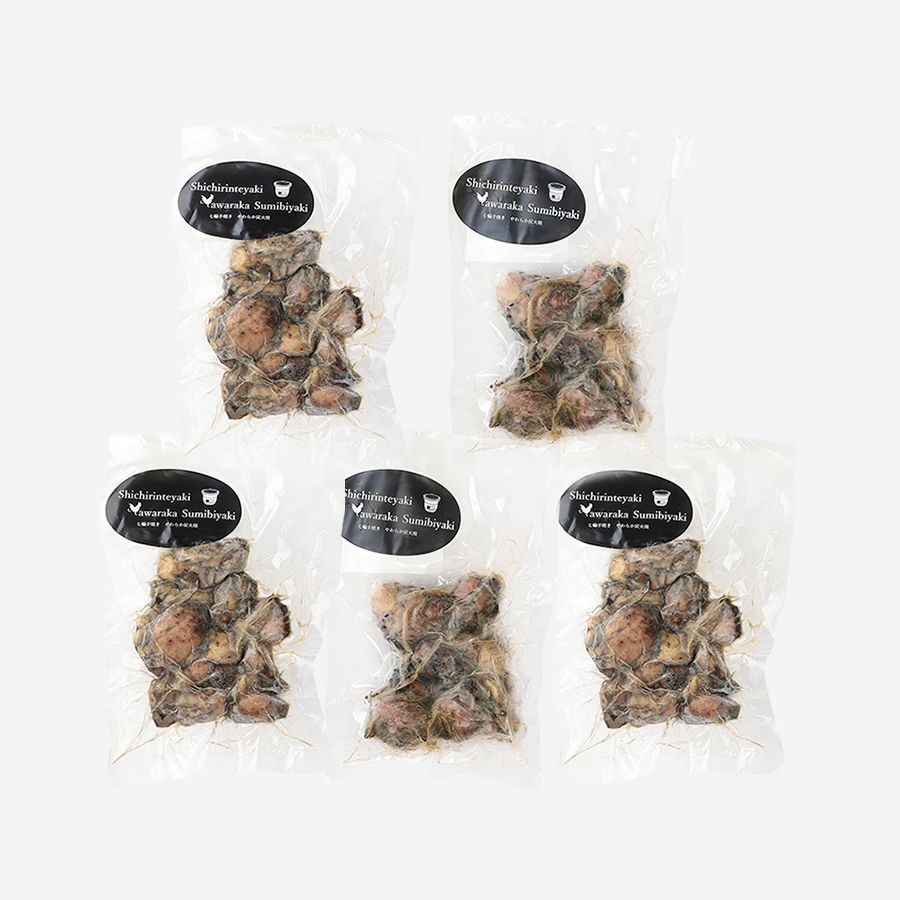 HM-11 七輪手焼き　やわらか炭火焼(100ｇ×5パック)セット