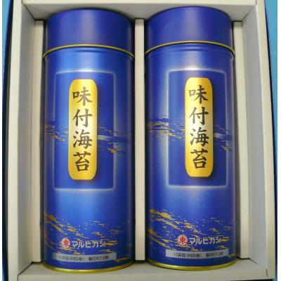 ふるさと納税 海田町 マルヒガシ海苔　味付海苔缶詰合せ