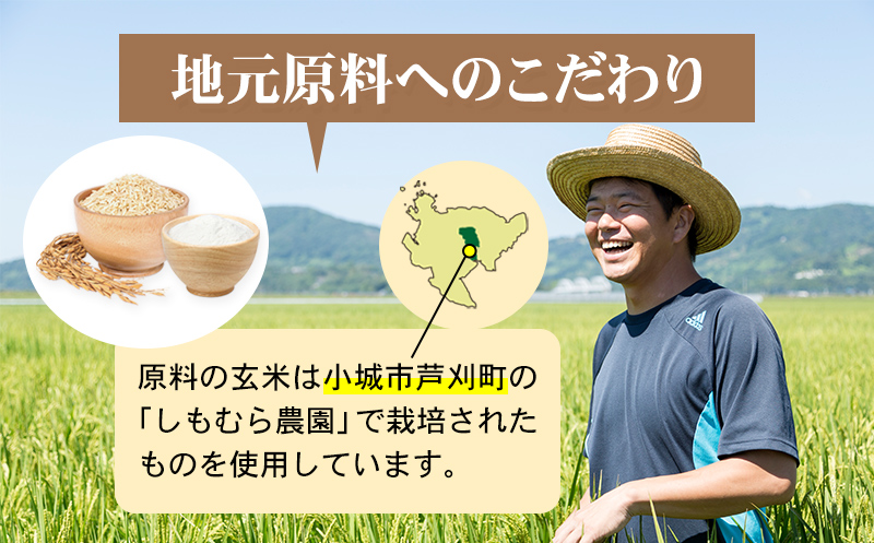 グルテンフリー ビーガン 玄米パン3本セット（玄米・栽培期間中農薬不使用） グルテンフリー ヴィーガン 小麦粉 卵 乳製品 動物性油 砂糖不使用 ギフト 贈り物 佐賀 佐賀県 小城市 サンテカフェまる