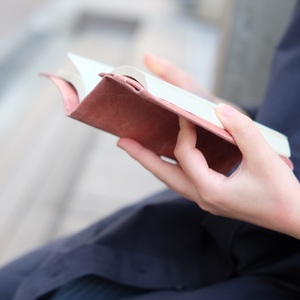 SIWA ブックカバー 文庫サイズ　グレー[5839-9967]