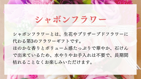 シャボンフラワー S 陶器のフラワーポット フラワーギフト 贈り物 ギフト 誕生日 プレゼント 石鹸素材 枯れないお花  [DP001sa]