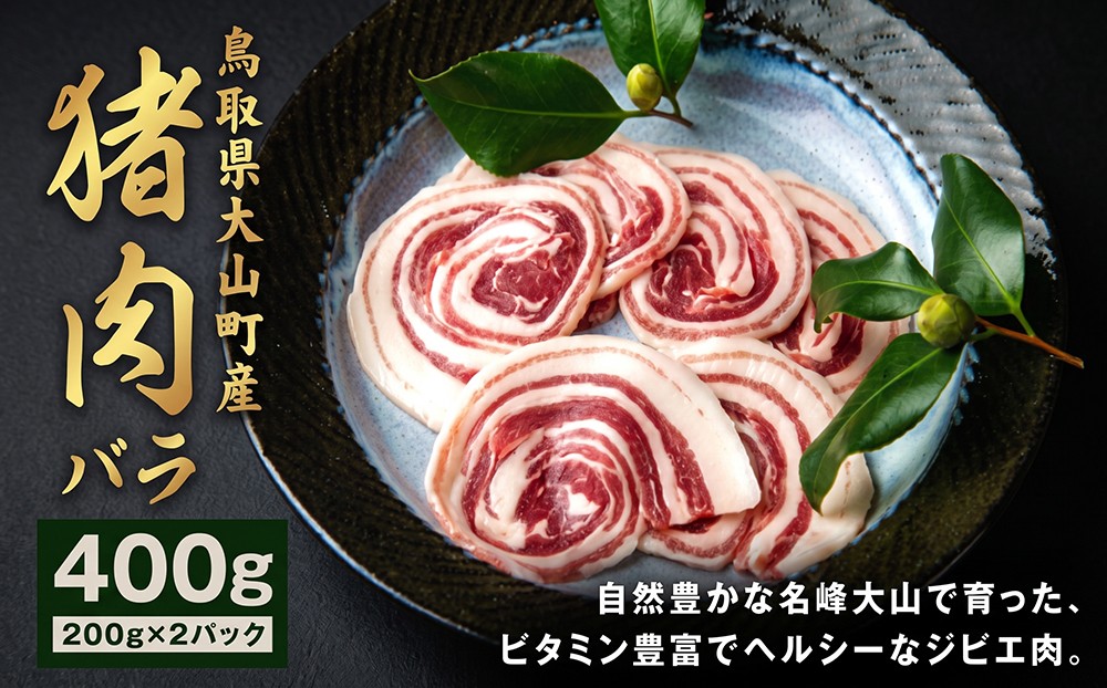 
                  GB-05　猪肉バラ 400g
                