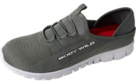 紳士用　2WAY 　キックバックサンダル BMH1538　（グレー／M）