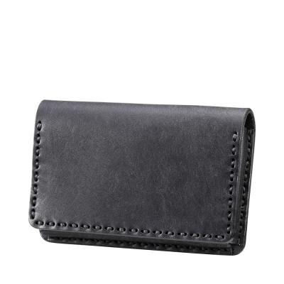 ふるさと納税 豊岡市 豊岡財布 haakiLeatherカードケース HLC500 ネロ |  | 01