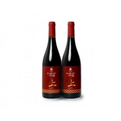 ふるさと納税 上ノ国町 北海道産 上ノ国ワイナリー 赤ワイン「上の赤」 750ml×2本 |  | 01