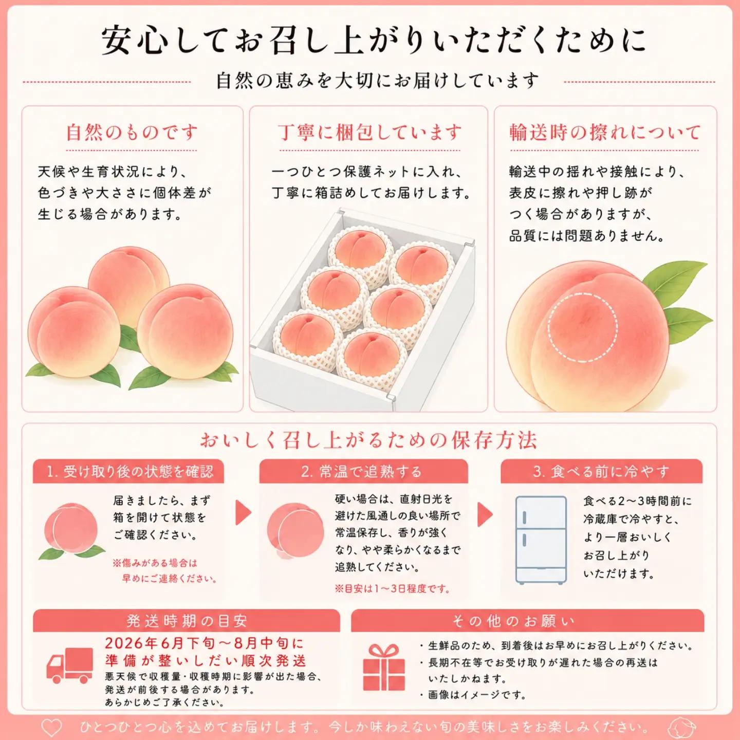 桃　山梨の桃　約２kg