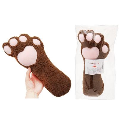 ふるさと納税 邑楽町 猫用おもちゃ けって遊べるニャンコの手 茶猫|09_chm-cf0101a |  | 01