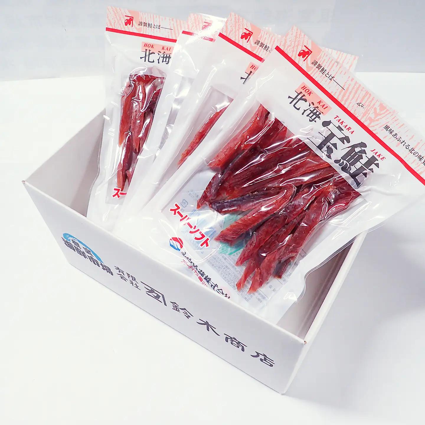 鮭とば～スーパーソフト～80g×4P A-11266