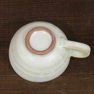 信楽焼 陶器製 てまり スープカップ (萩手)