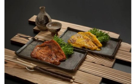 豚肉 山進商会のお焼きとん漬（赤味噌白味噌セット）8枚 015-15