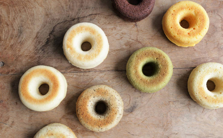 焼きドーナツ 16個セット【卵・乳製品アレルギー対応】どーなつ おやつ 自然解凍 岐阜市/はらぺこドーナツ[ANDI003]