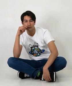神戸市 マンホールTシャツ 白（Lサイズ）