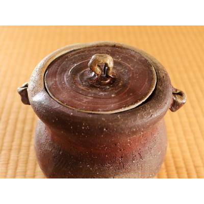 ふるさと納税 上島町 備前焼　耳付水指・一点もの (桐箱付き)　ty-007 |  | 03