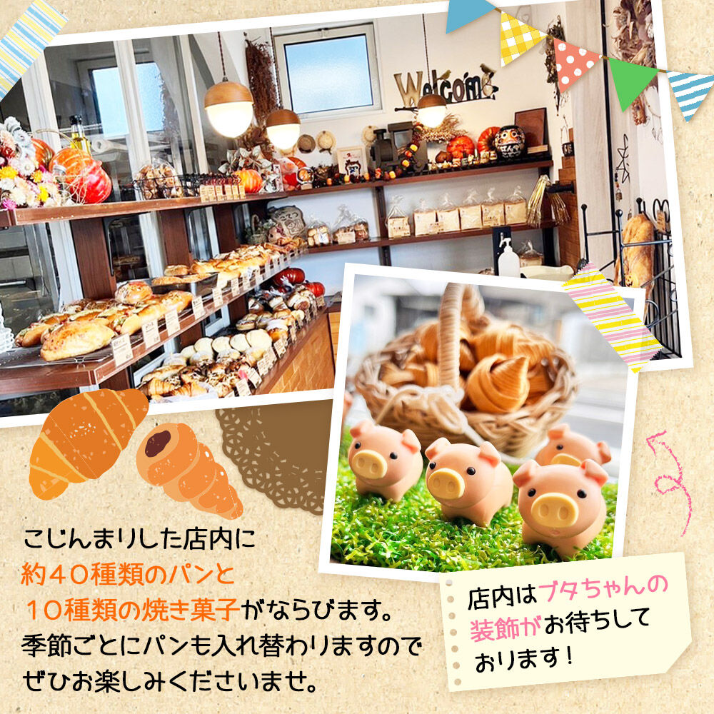 【定期便7ヶ月】名取 閖上のぱんやこてつ 手作り 国産小麦のハード系パンセット 8枚カットしてお届け