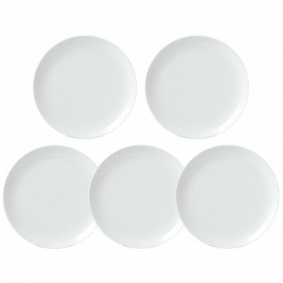 【ふるさと納税】NIKKOの23cmプレート5枚セット「柳宗理」《ニッコー食器》(1890Y-0123-5)【1551799】