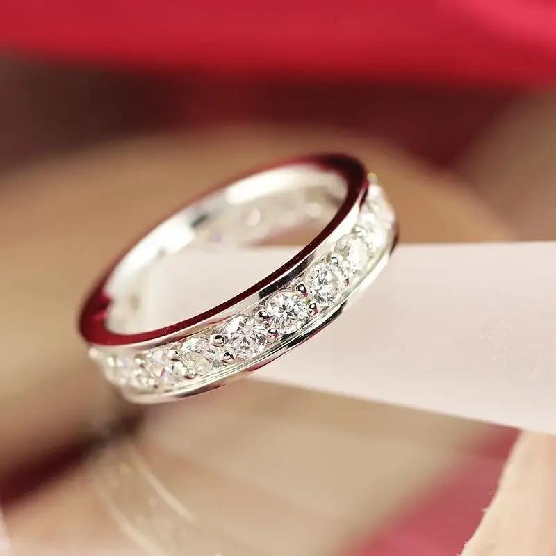 Pt950　1.50ct　ダイヤモンド　フルエタニティリング-R0410