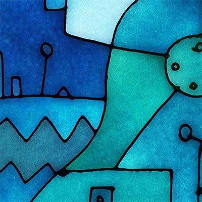 ふるさと納税 綾部市 ＼京都・綾部の癒やし系作家/【絵画】　ピアノ弾きの夜　額装サイズ526mmx412mm |  | 03