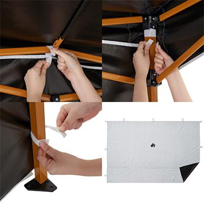 ふるさと納税 城陽市 ソーラーブロック サイドウォール 270 キャンプやアウトドアで熱中症、日焼け対策!71661028 |  | 03