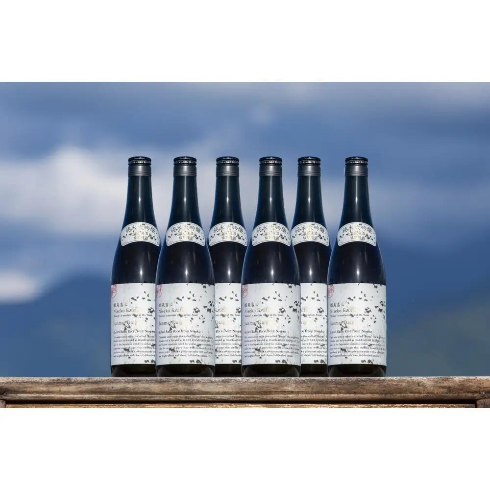 【化粧箱付き】 八海山 純米大吟醸 ニセコ蝦夷富士【四合瓶720ml×6本】