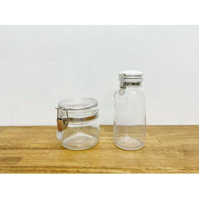ふるさと納税 春日部市 食品の長期保存にぴったり!　セラーメイト密封びん0.5L・ワンプッシュ便利びん500ml　セット |  | 03
