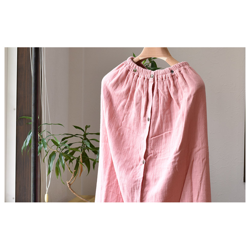 【スピード発送】プレミアムガーゼ ラップタオル（ピンク） 010B929_イメージ4