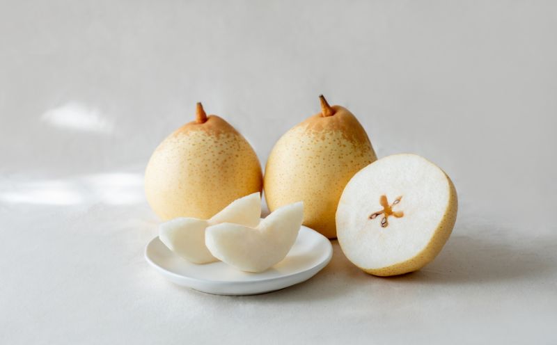 梨 詰め合わせ あたご梨2～3玉 ヤーリー梨3～7玉 計3kg 贈答箱 赤秀 岡山県産 | 愛宕梨 ヤーリー梨 鴨梨 梨 特選品 上級品 贈り物 御歳暮 果物 くだもの フルーツ 石原果樹園 【ish