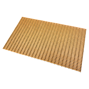 安全スノコマット　450×750mm　ベージュ ／ 樹脂製 下駄箱 お風呂場 ベランダ テラス 樹脂製マット 高耐久 ソフトな感触 素足にやさしい 水はけ 水回りにも最適 千葉県