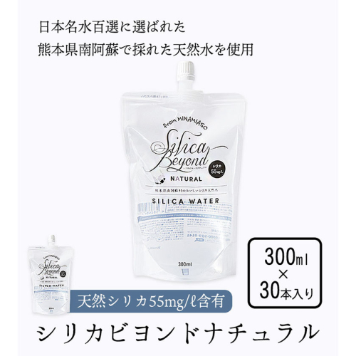 シリカビヨンドナチュラル300ml×30本入 ルーシッド株式会社 《90日以内に出荷予定(土日祝除く)》 熊本県南阿蘇村 天然水