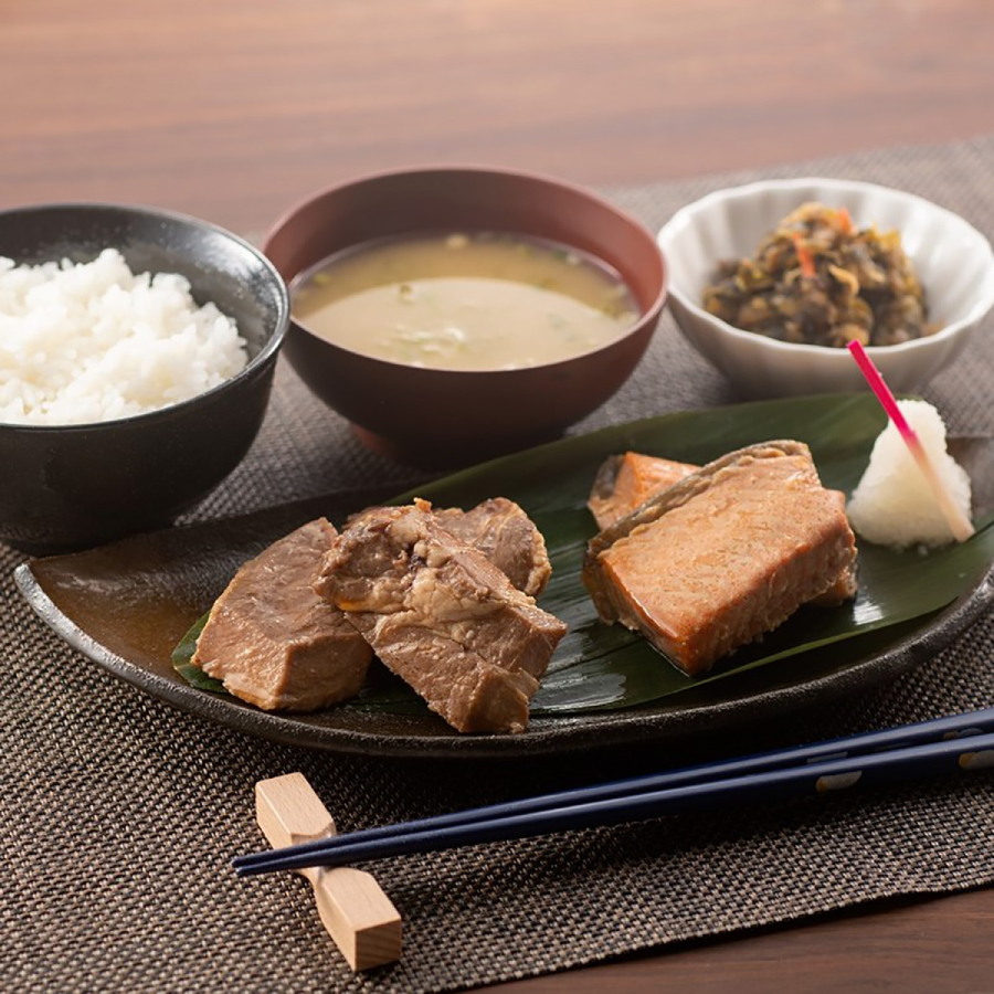＜新潟小川屋＞お魚とお肉の焼漬７点セットお魚の焼漬（さけ・ハラス・ぶり・さば・ほたて）、お肉の焼漬（豚肩ロース、鶏もも）各１袋
